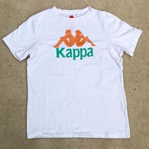 Kappa Estessi T-shirt white/orange/green